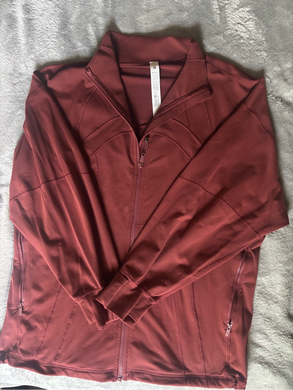 Lululemon Women’s Oversized Zip-Up Performance Jacket - Rust